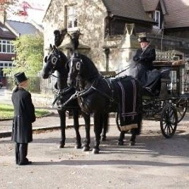 Traditional Horse Drawn Funeral